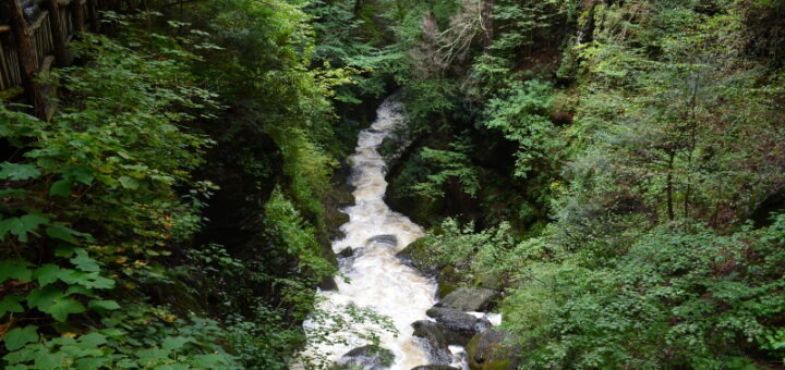 Hiking Bushkill Falls