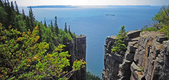 Top of the Giant Trail in Sleeping Giant Provincial Park