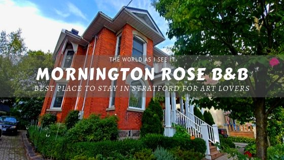 Mornington Rose B&B - the best Bed & Breakfast in Stratford, Ontario