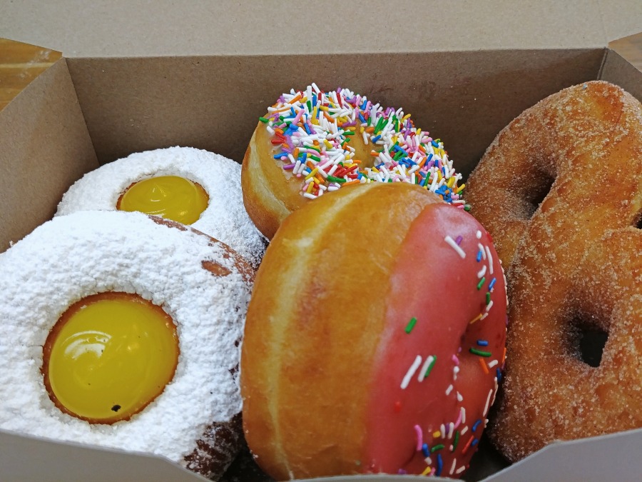 donuts from Georgian Bakery in Midland Ontario