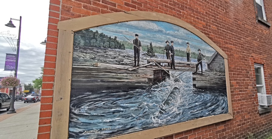 murals in Gravenhurst