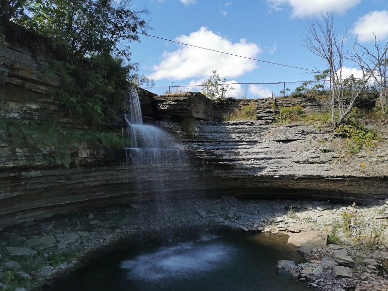 High Falls on Manitoulin Island