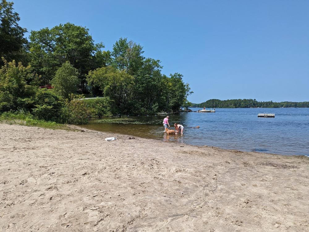 MacTier Public Beach