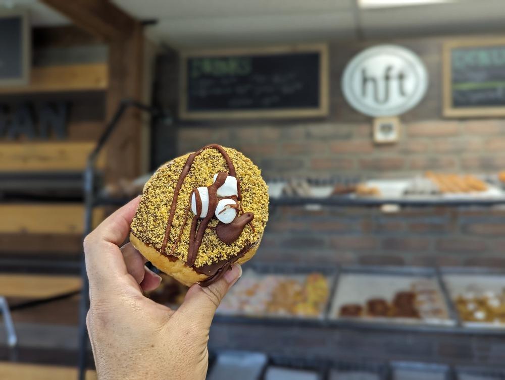 smore donut at Healthy Food Technologies