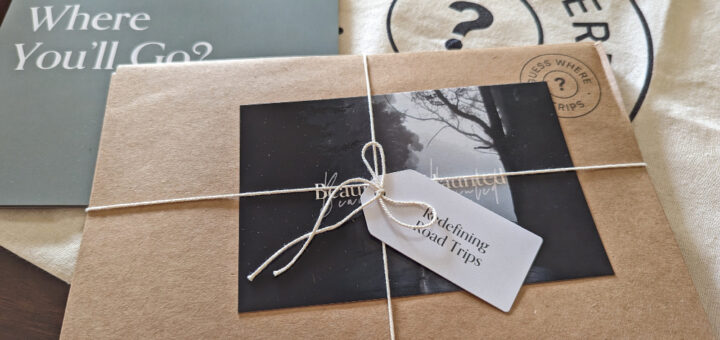 Guess Where Trips package with envelopes