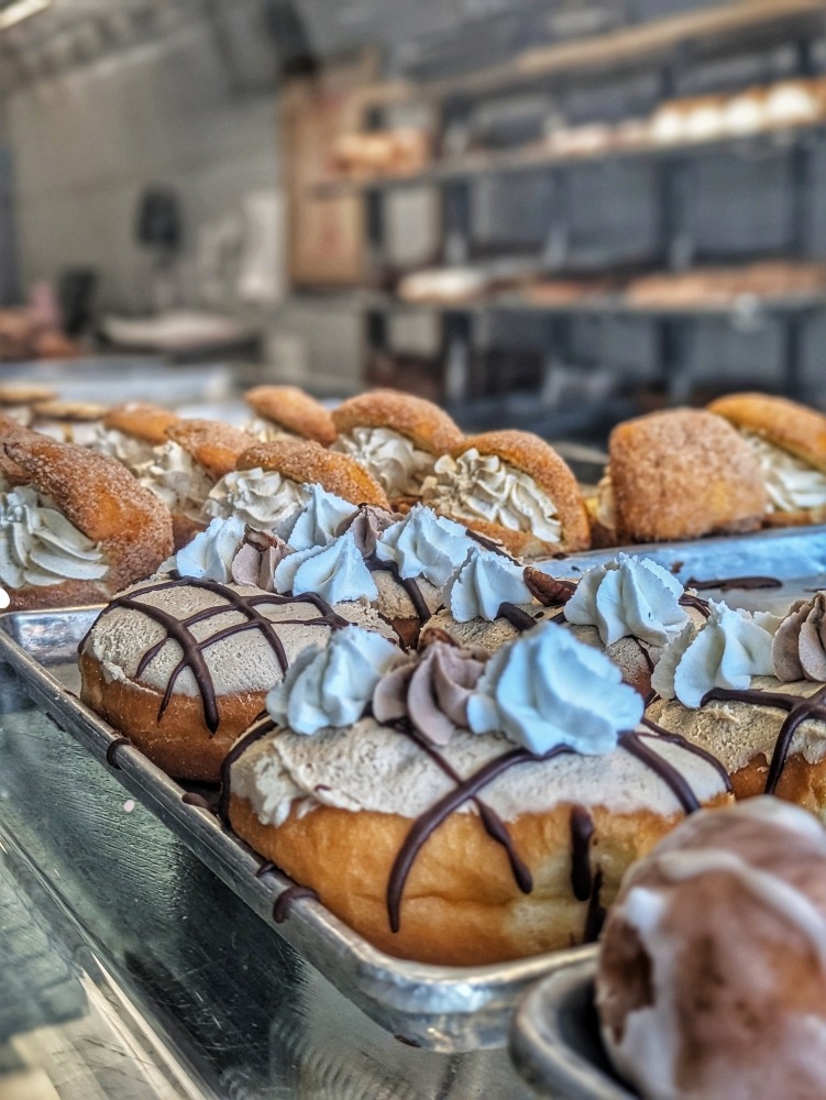 donuts at Bartliff’s Bakery